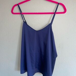 Navy Blue Women's Camisole Top